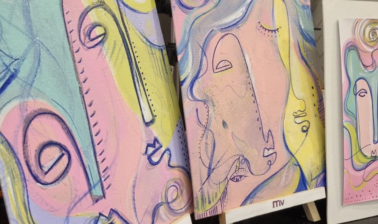 Sip n Paint Chennai - art samples