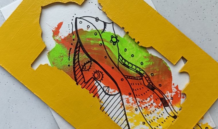 Framed artwork - 6 x 8 inches