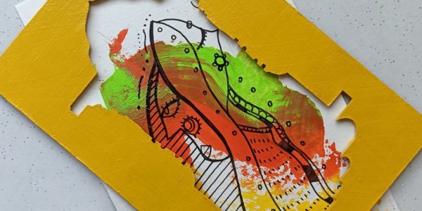 Framed artwork - 6 x 8 inches